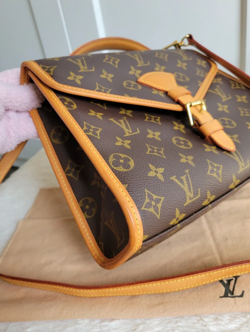 Louis Vuitton Crossbody Shoulder Bag BEL AIR Pm Monogram